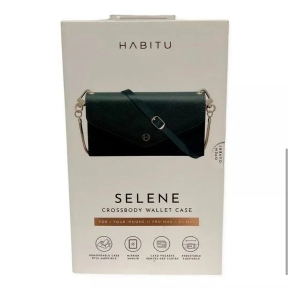 Habitu Selene Crossbody Wallet Phone Case / iPhone 11 Pro Max / XS Max